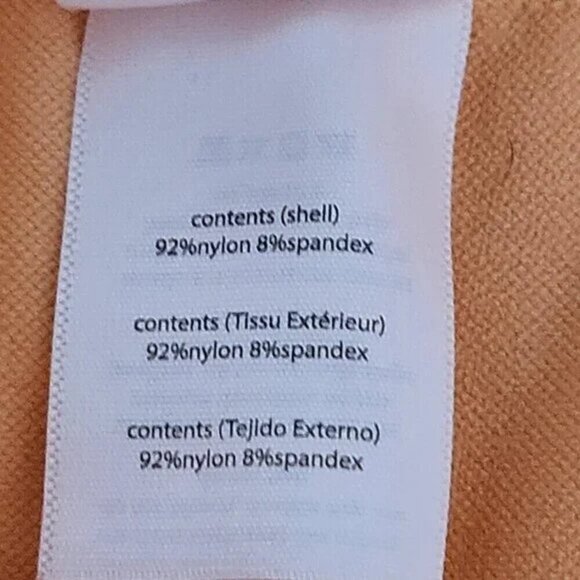 2/$50 NWOT WeWoreWhat Seamless Peach Cobbler Biker Shorts Size S - Picture 5 of 6